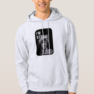 Art Never Dies Hoodie | David Sculpture & quote