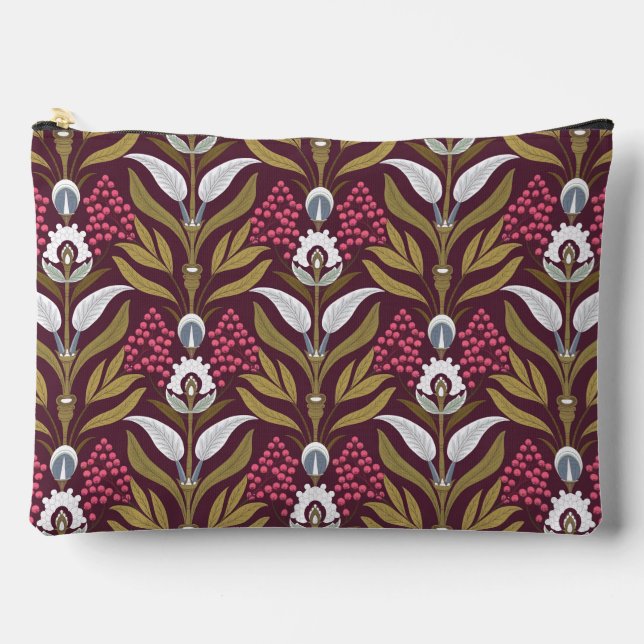 Art Nouveau  Accessory Pouch (Front)