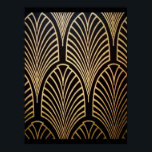 Art nouveau, art deco, fan pattern, bronze,gold,bl poster<br><div class="desc">Art nouveau,  art deco,  fan pattern,  bronze, gold, black, chic, elegant, vintage, belle époque, </div>