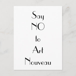 Art Nouveau Art Deco Postcard