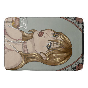 Art Nouveau Bath Mat
