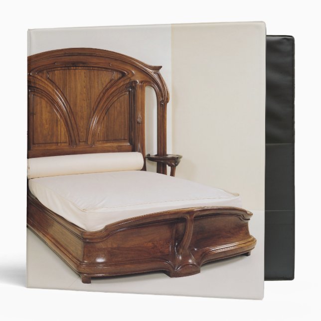 Art Nouveau bed, 1900 Binder (Front/Inside)