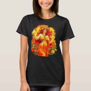 Art Nouveau Beltane Celtic Spring T-Shirt