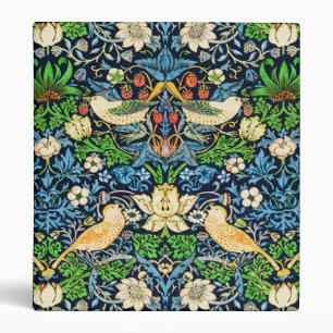 Art Nouveau Bird and Flower Tapestry Pattern Binder