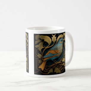 Art Nouveau Bird Classic Mug, 11 oz Coffee Mug