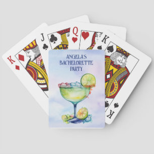 Art Nouveau Black Bear  Playing Cards