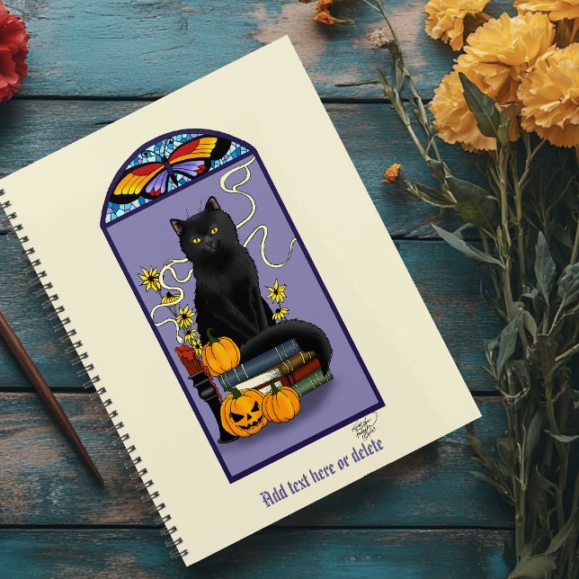 Art Nouveau Black Cat Planner (Creator Uploaded)