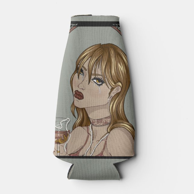 Art Nouveau Bottle Cooler (Front)
