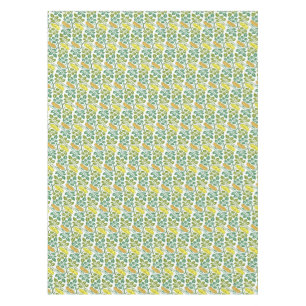 Art Nouveau Buttercup floral wallpaper damask Tablecloth