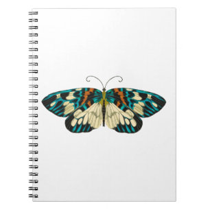 Art nouveau butterfly notebook