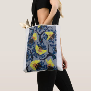 Art Nouveau Butterfly Tote Bag 