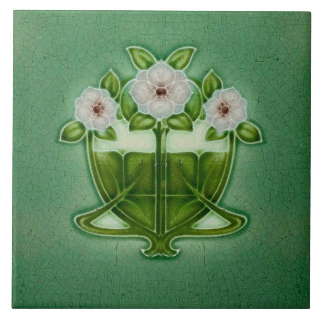 Art Nouveau Ceramic tile (Front)