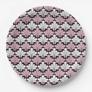 Art Nouveau Chic Paper Plate
