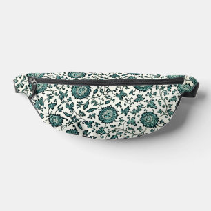 Art Nouveau Chinese Floral Pattern Reproduction Fanny Pack