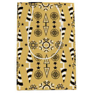 Art Nouveau Christmas Decoration Medium Gift Bag