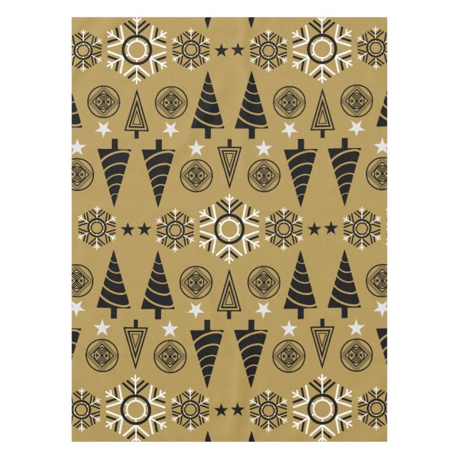  Art Nouveau Christmas Decoration Tablecloth (Front)