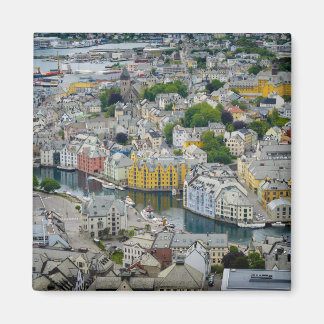 Art Nouveau city Alesund, Norway magnet
