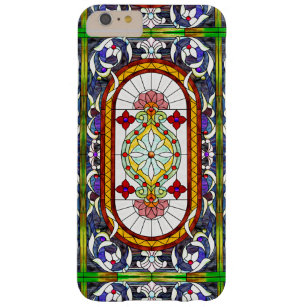 Art Nouveau Colourful Tiffany Stained Glass Window Barely There iPhone 6 Plus Case