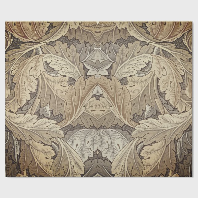 Art Nouveau Complimentry Decoupage Poster Wrapping Paper (Flat)