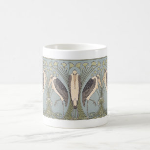 Art Nouveau Crane Mug
