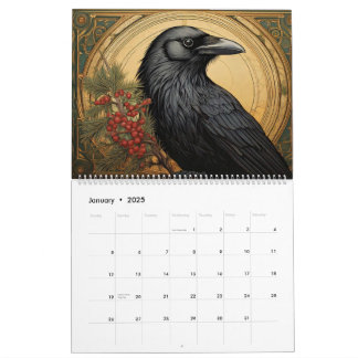 Art Nouveau Creatures Calendar