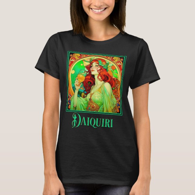 Art Nouveau Daiquiri T-Shirt (Front)