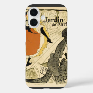 Art Nouveau Dancer Jane Avril, Toulouse Lautrec iPhone 16 Case
