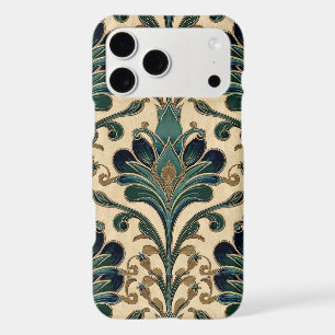 Art Nouveau Décor Vintage Majolique Floral Artisan