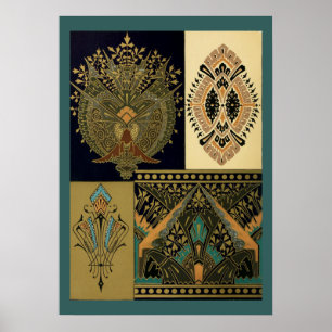 Art nouveau decorative art Christopher dresser Poster