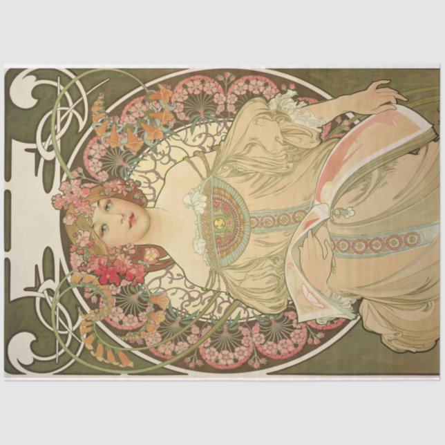 Art Nouveau Decoupage Paper (Front)