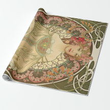 Art Nouveau Decoupage Poster