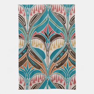 Art Nouveau Design #11 at Emporio Moffa Kitchen Towel