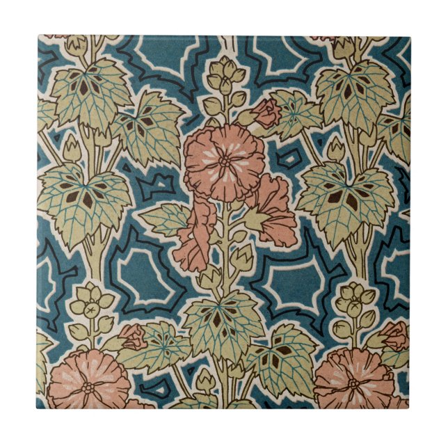 Art Nouveau Design #12 @ VictoriaShaylee Tile (Front)
