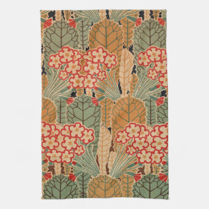 Art Nouveau Design #1 at Emporio Moffa Kitchen Towel