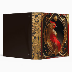 Art Nouveau Design 3-Ring Binder