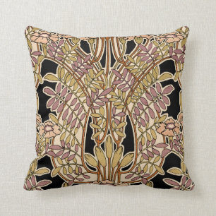 Art Nouveau Design #9 @ VictoriaShaylee Throw Pillow