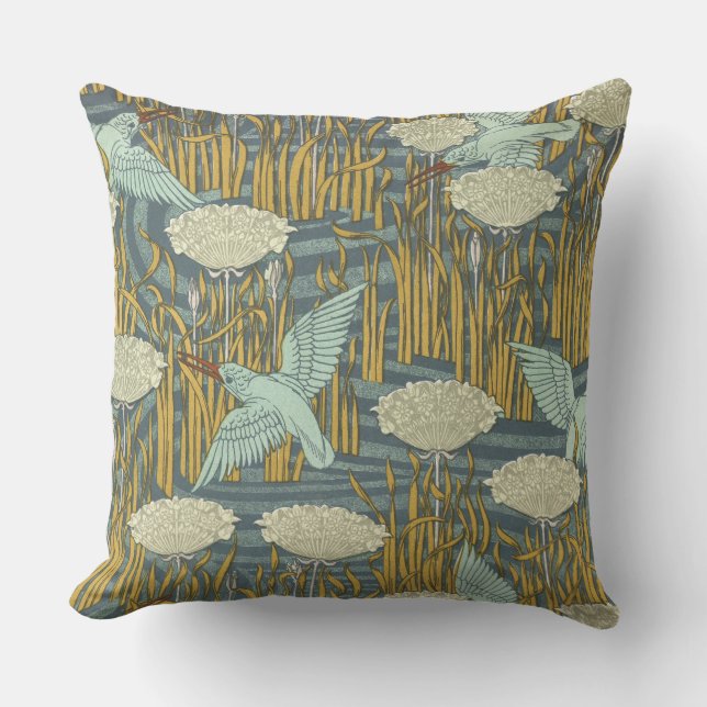 Art Nouveau Design Pillow (Front)