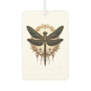 Art Nouveau Dragonfly Elegant Steampunk Air Freshener