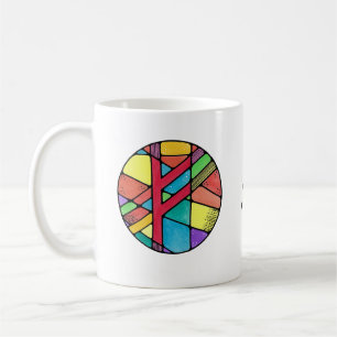 Art Nouveau Fehu Rune Mug – WEALTH!
