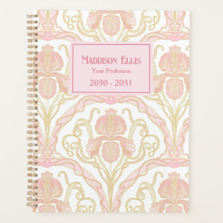 Art Nouveau Féminin Floral Rose Entreprise