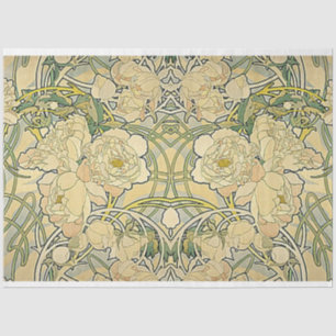 Art Nouveau Floral Decouage Paper