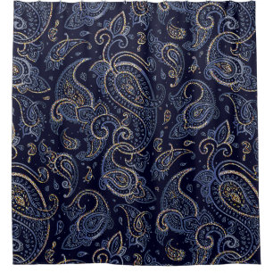 Art Nouveau Floral Denim Design