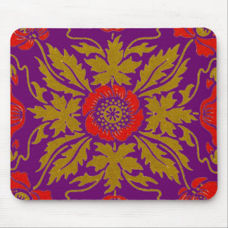 Art Nouveau floral design Mouse Pad