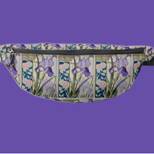 Art Nouveau Floral Fanny Pack