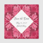 Art Nouveau Floral Magnet to "Save the Date!"<br><div class="desc">Announce your wedding date or any other special occasion with this Art Nouveau inspired floral magnet. Completely customizable for whatever message you wish to express.</div>