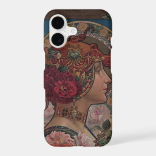 Art Nouveau Floral Muse Vintage Belle Époque