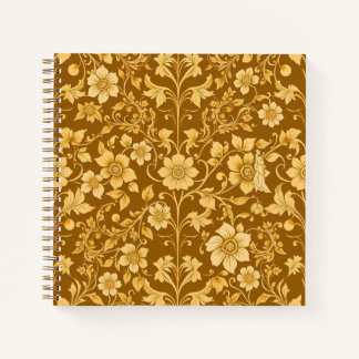 Art Nouveau Floral Notebook