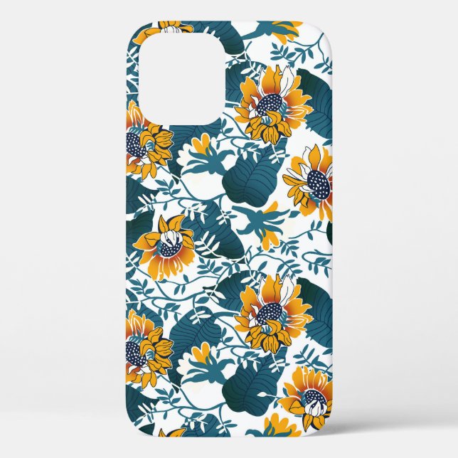 Art Nouveau, floral pattern. Case-Mate iPhone Case (Back)