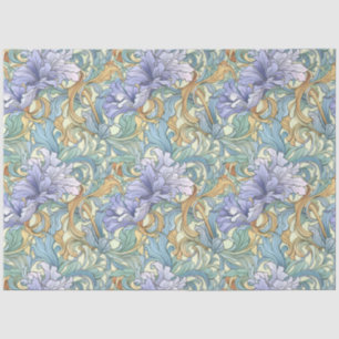 Art Nouveau Floral Wallpaper Design Decoupage Tissue Paper