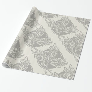 Art Nouveau Flower Floral minimalism Wrapping Paper